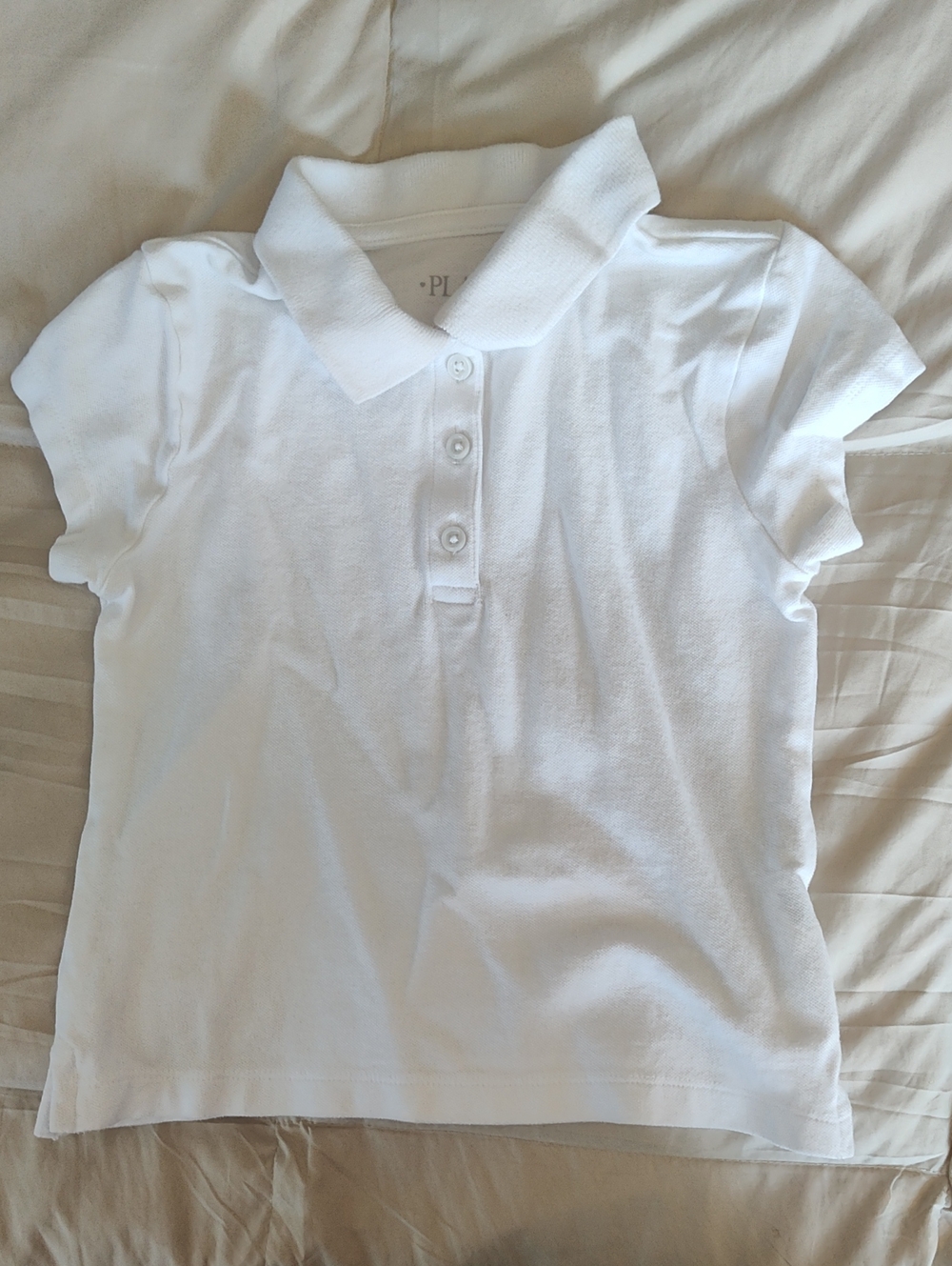 Place White Girls' Polo Shirt